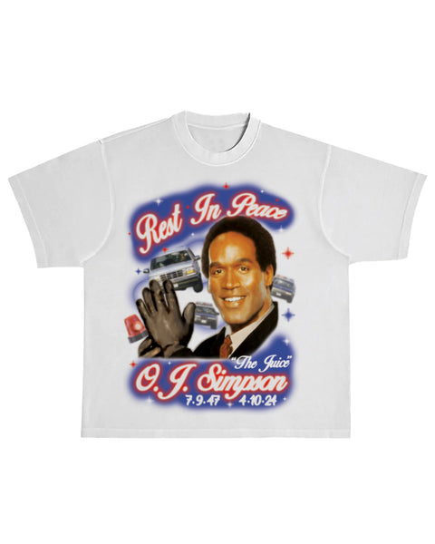 "R.I.P. The Juice" Bootleg Tee