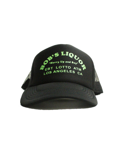 "Bob's Liquor" (Black) Trucker Hat