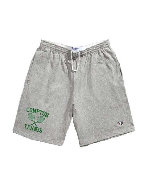 "Compton Tennis Club" (Grey) Shorts