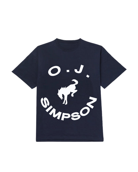 "White Bronco" (Navy Blue) Tee