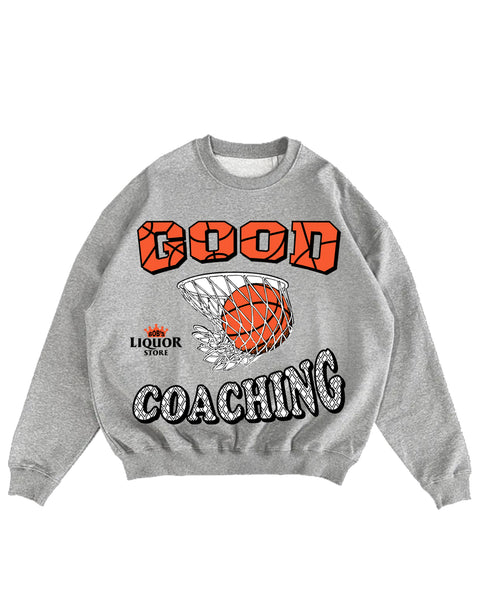 "Good Coaching" Crewneck Sweater