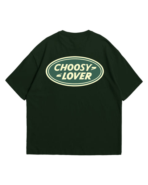 "Choosy Lover" (Forest Green) Tee