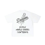 "The Only Hat Safe In LA" (White) Tee
