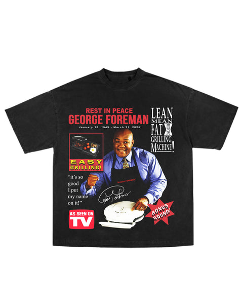 "R.I.P. George Foreman" Bootleg Tee