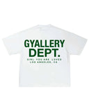 "Gyallery Dept" (White) Tee
