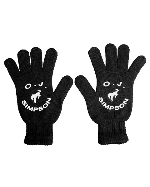 "White Bronco" Knitted Gloves