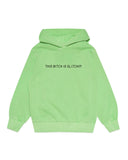 "THIS BITCH IS GLITCHIN" (Lime Green) Hoodie