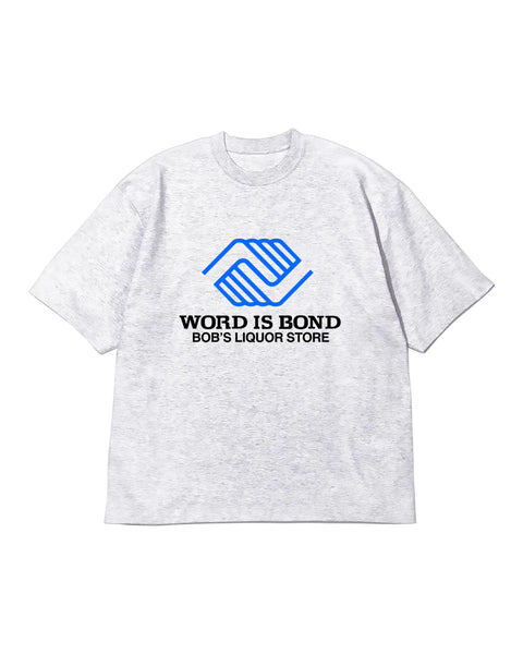 "Word Is Bond" (Ash Grey) Tee