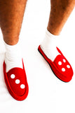 "Dice" Corduroy House Shoes