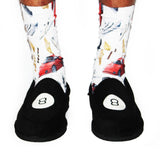 "8 Ball" Corduroy House Shoes 1