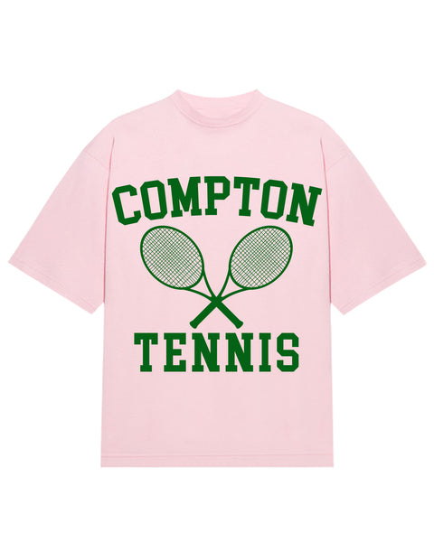 "Compton Tennis" (Pink) Tee