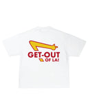 "Get Out Of LA" (White) Tee