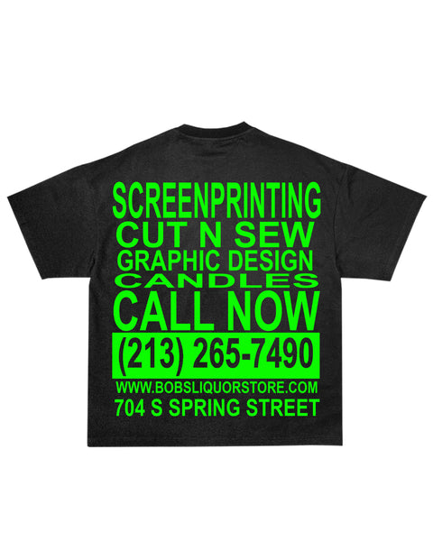 "Work Shirt" (Black) Pocket Tee