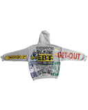 "Test Print" (Gray) Hoodie
