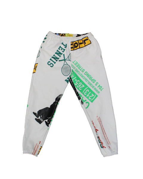 screenprinted sweatpants