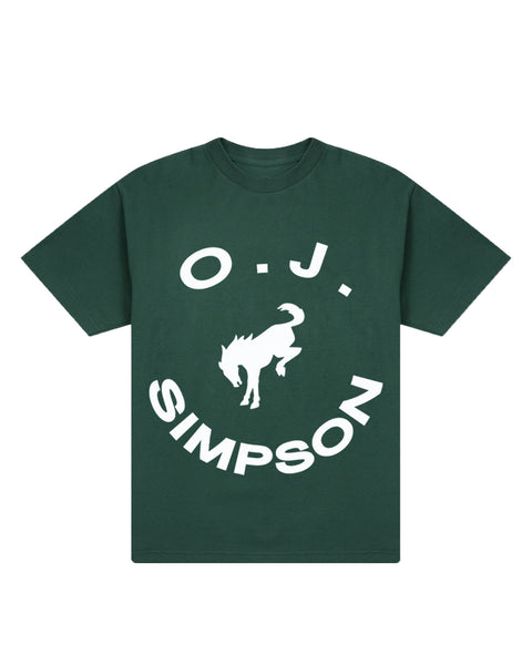 "White Bronco" (Forest Green) Tee